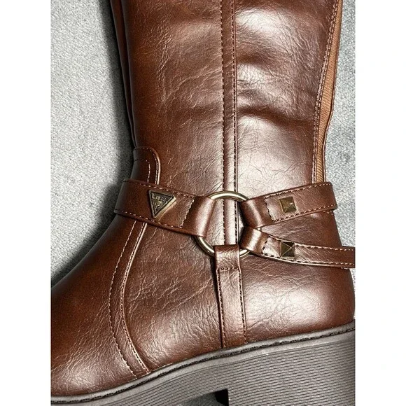 Women’s Guess Dark Brown 200 Knee High Boots Size 6 M - Picture 9 of 13